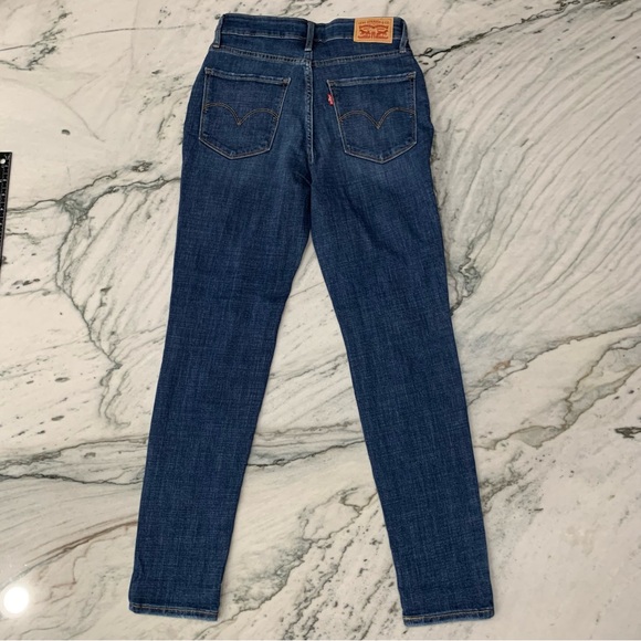 Levi’s 721 Jeans, High Rise Distressed Skinny, Women’s Size 27, 27”Inseam. EUC! - Picture 2 of 8